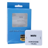 Picture of Mini Hdmi2Hdmi Video Converter, 1080P, White