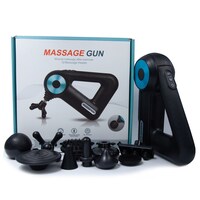Picture of Massage Gun with 12 Massage Heads, Balck & Blue