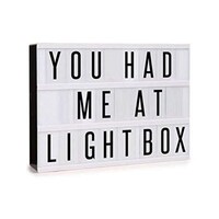 Picture of East lady Acrylic Alphabet PuzzleLED Light Box, ELT981, 148x105 mm