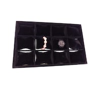 Picture of East Lady 12 Gird Braclet And Watch Display Organizer, Black, 34.5x24x5cm