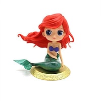 Picture of East Lady Princess Mermaid Figure Birthday Cake Top Décor, 12x11cm