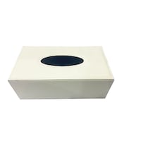 Picture of East Lady PU Leather Tissue Holder Box, White
