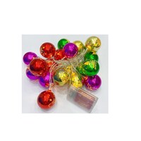 Picture of East Lady Christmas Ball LED String Decoration Lights, 3m, Pack of 20