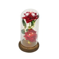 Picture of East Lady Eternal Flower Rose With Led Light, Red, 20 X 11 cm