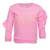 Picture of Dardar Alwd Didimei Sweatshirt with Printed Bow and Pearls