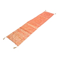Picture of Table Runner with Mandala Design, Orange
