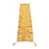 Picture of Table Runner with Embroidered Design, Gold