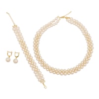 Picture of LovePal Pearl Chain with Ear Ring Set