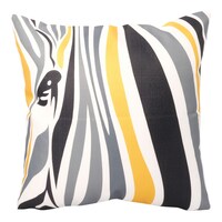 Picture of SIT Modern Art Print Square Pillow Cover With Filler