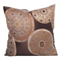 Picture of SIT Persian Crafted Wheel Design Square Pillow Cover With Filler