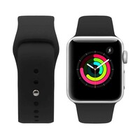 Picture of I I- Guard Porodo Silicone Band for Apple Watch, Black