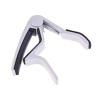 Picture of Beauenty Quick Change Clamp Key Capo for Electric Guitar I59, Silver