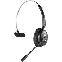 Picture of Promate Engage Professional Mono Over-Ear Headset, Black