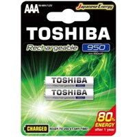 Picture of Toshiba Rechargeable AAA Battery, 2 Pcs, 950mah