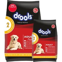 Picture of Drools Chicken and Egg Adult Dry Dog Food, 3 Kg with Free 1.2 Kg