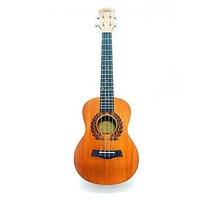 Picture of 23" Mike Ukulele Guitar Peach Wood Enclosed Head with Bag
