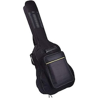 Picture of Acoustic Guitar Bag Waterproof and Adjustable Shoulder Strap, 41", Black