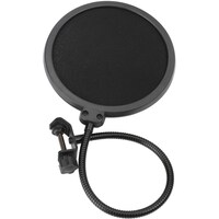 Picture of Mike Music Micphone Stand, Pop Filter, Black