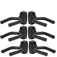 Picture of Mike Music Wall Mounted Guitar Holder Hook Display, 6 Pcs