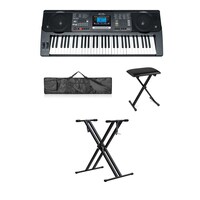 Picture of Mike Music 61 Keys Electronic Piano Portable with Bag, Stand and Bench, 812