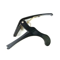 Picture of Quick Change Guitar Capo For 6 String Acoustic Electric Classic Trigger Guitar Bass Ukulele Banjo, Black