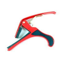 Picture of Quick Change Guitar Capo For 6 String Acoustic Electric Classic Trigger Guitar Bass Ukulele Banjo, Red