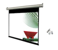 Picture of Electric Projector Screen With Remote, 120 Inch