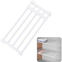Picture of Organized Home Closet Organizer with Clear Spacer Plate, 42cm, White