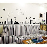 Picture of Organized Home Beautiful Removable Wall Sticker with Printed Quotes
