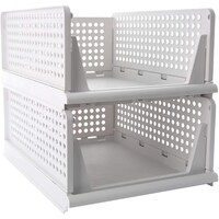 Picture of Organized Home Foldable Closet Organizer Storage Bins, Large