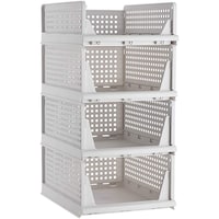 Picture of Organized Home Foldable Closet Organizer Storage Bins, Pack of 4