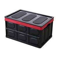 Picture of Organized Home Lidded Collapsible Folding Storage Bins, 55L, 25kg