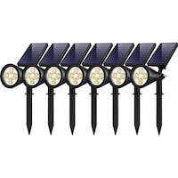 Picture of Organized Home Outdoor Waterproof Solar Spot Lights, Set of 7