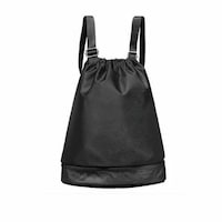 Picture of Dry Wet Separation with Shoes Storage Drawstring Bag Backpack