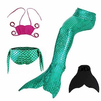 Picture of Girl's Swimwear Set with Fin