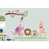 Picture of Cartoon Animal Wall Stickers