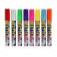 Picture of Liquid Chalk Markers with Reversible Tips, 8 Pack, Multicolor