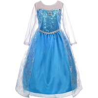 Picture of Cutiecute Ice Princess Coronation Costume, Blue, 130