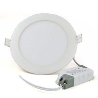 Picture of Round LED Recessed Ceiling Panel Light, White, 12W