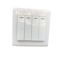 Picture of AL-Rambo 4 Gang Switch Panel, White, BO-008