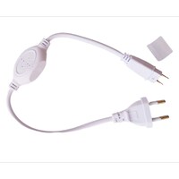Picture of Shinyland Sister-A LED 5730 Strip Light Power Cable Connector Plug, White
