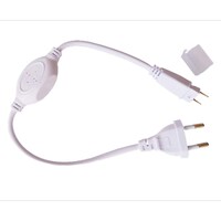Picture of EVB Sister-A LED 5730 Strip Light Power Cable Connector Plug, White