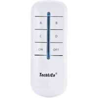 Picture of 4 Way Switch Techlico Digital Remote Control, White