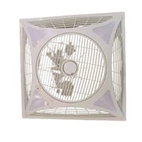 Picture of Embedded Ceiling Fan with LED Light and Remote, White