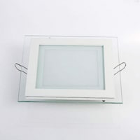 Picture of Lexplus Square Wall Mounted LED Panel Light With Clear Glass, Warm White