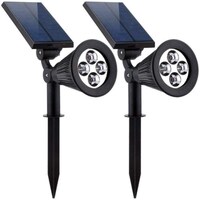 Picture of Waterproof 2-in-1 7 LED Solar Lights - Pack of 2