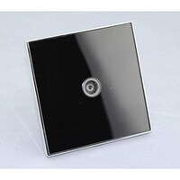 Picture of Sister-A Retro TV Socket Black Panel Wall Tv Electric Socket Outlet