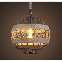 Picture of Hemp Rope Chandelier Ceiling Pendant Lamp, MS-5