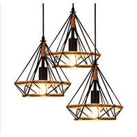 Picture of Mali Sister-A Hemp Rope Chandelier Ceiling Pendant Lamp, MS7207-3