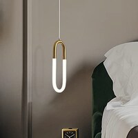 Picture of Shinyland Modern Chandelier Bedroom Ceiling Pendant Lamp, MY-D8012